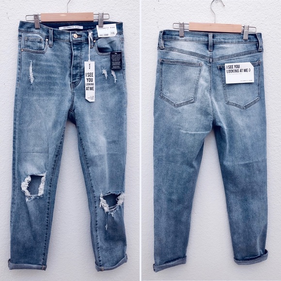 CELEBRITY PINK High Rise MOM jean - Picture 4 of 8